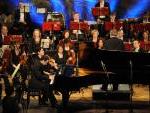 Gesualdo Coggi mentre esegue il Concerto n.1 di Ferenc Liszt